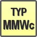 Piktogram - Typ: MMWc